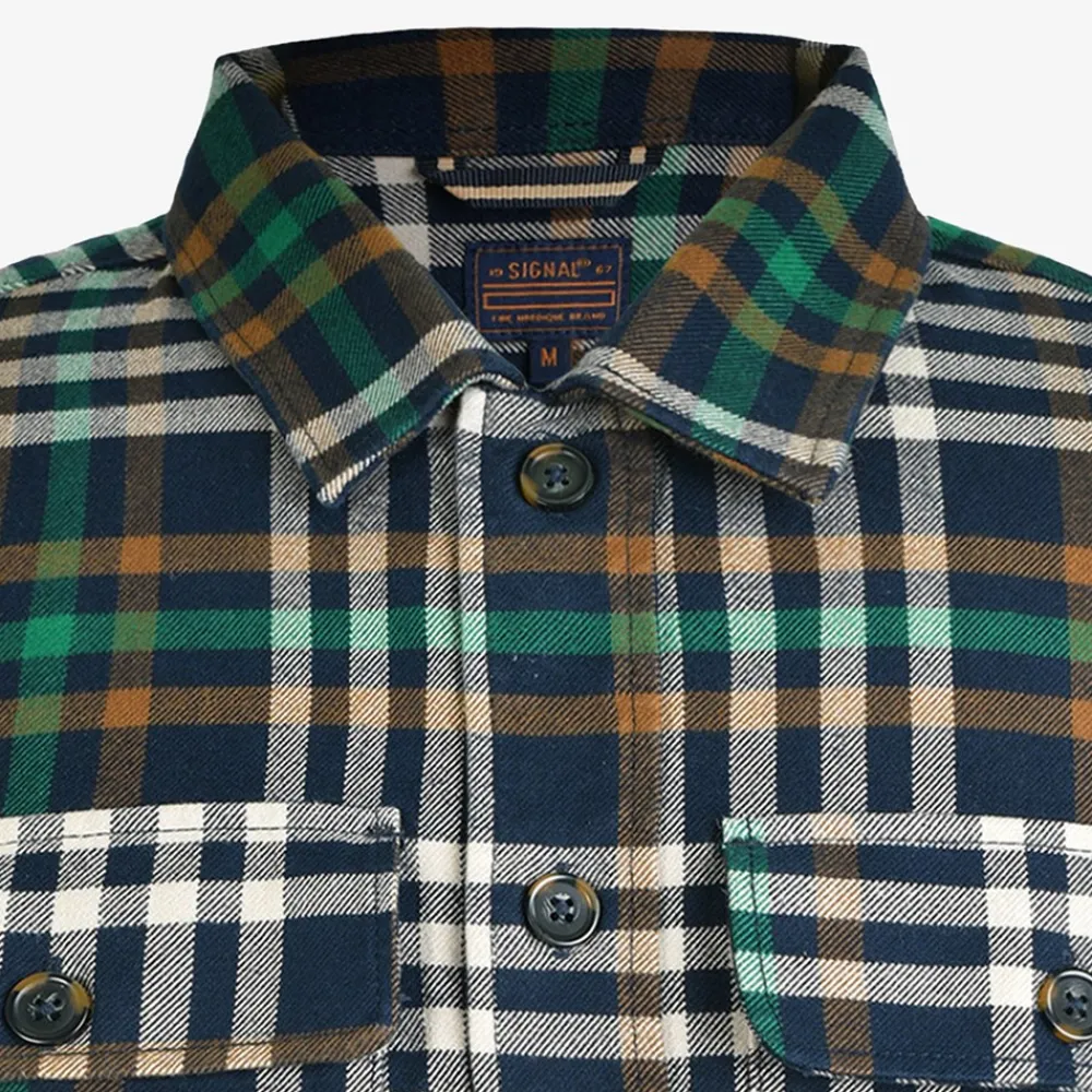 Hot Sieven Check Overshirt, , S Overshirts