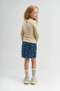 THE NEW Sigga Rib Bluse, , 146-152 cm-Børn Bluser