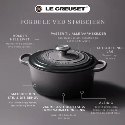 Discount Signature Rund Støbejernsgryde, , 6,7 L Gryder & Pander