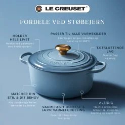 Discount Signature Rund Støbejernsgryde, , 6,7 L Gryder & Pander