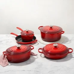 Le Creuset Signature Støbejerns Stegepande, , Ø23 cm- Gryder & Pander