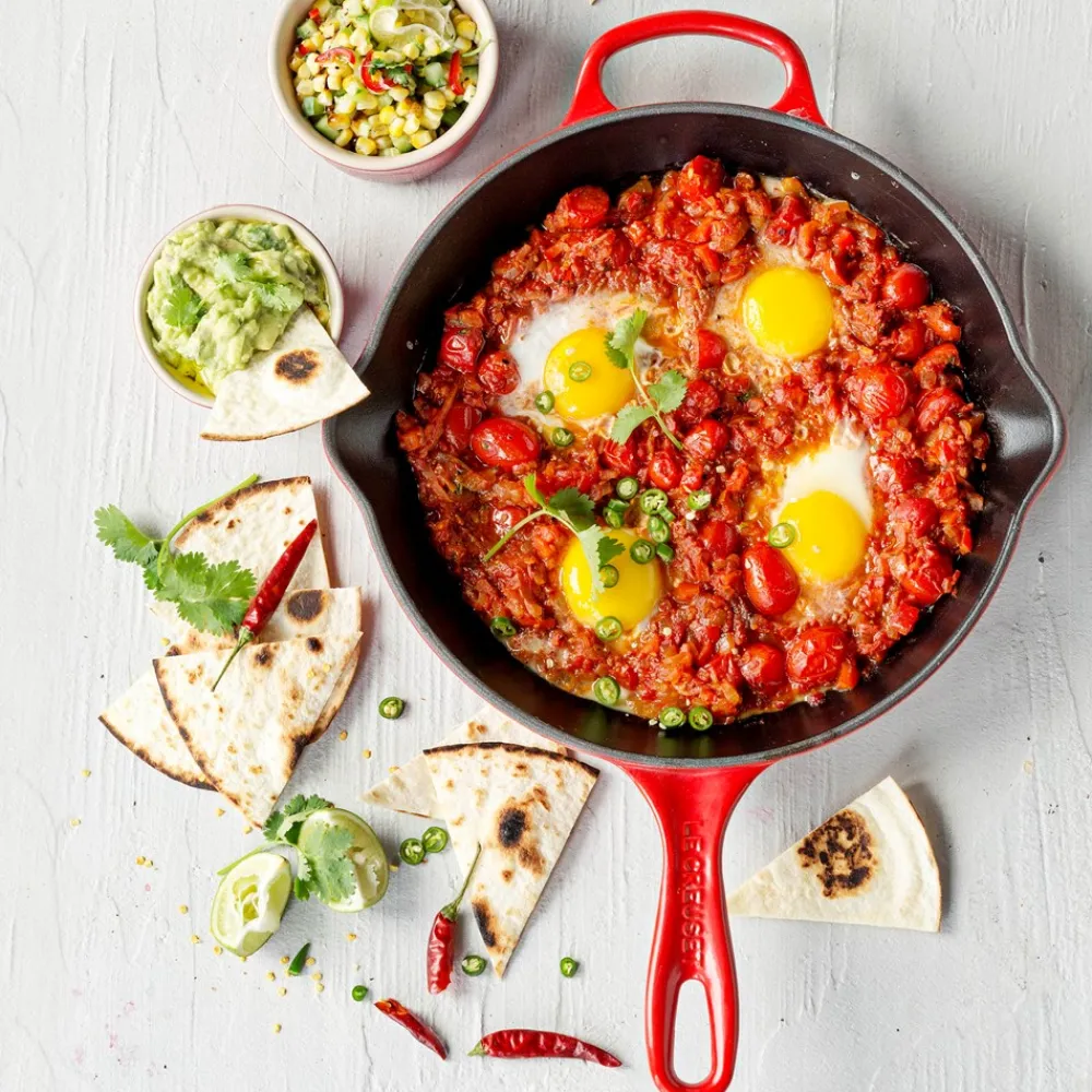 Le Creuset Signature Støbejerns Stegepande, , Ø23 cm- Gryder & Pander
