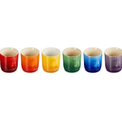 Le Creuset Signature Stentøjs 6-pak Kaffekrus, , 20 cl- Krus & Kopper