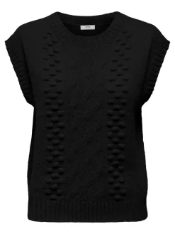 JDY Sigrid Strikvest, , S-Dame Veste