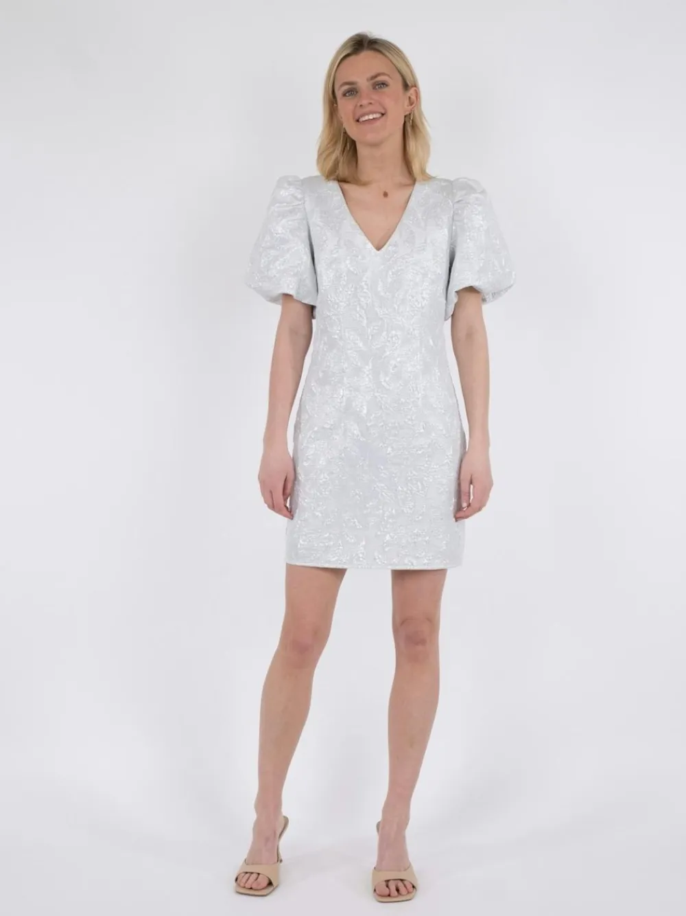 Neo Noir Sika Metallic Kjole, , 38-Dame Kjoler