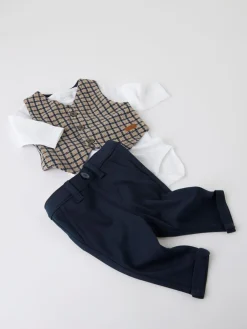 Name It Silas Slim Comfort Bukser, , 56 cm-Børn Bukser & Leggings