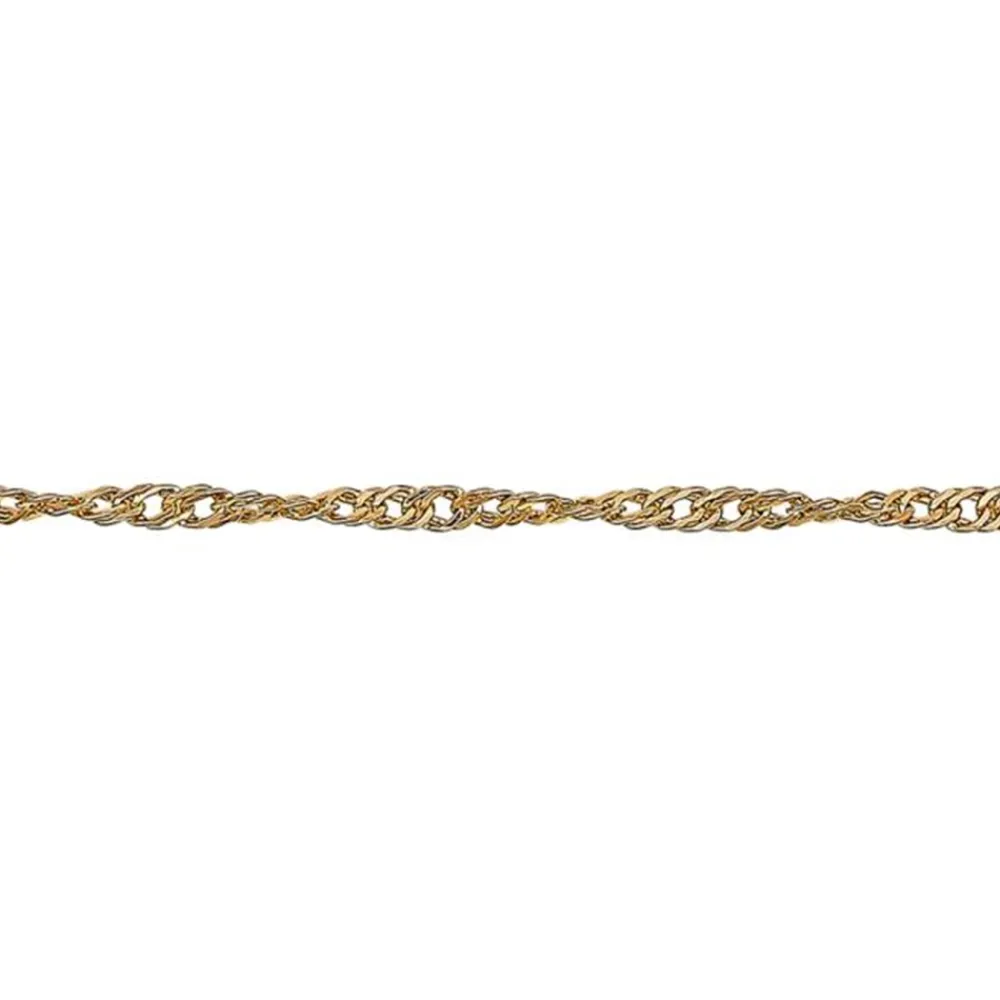 Siersbøl Singapore 9 Karat Armbånd, , 15,5+2 cm-Dame Armbånd