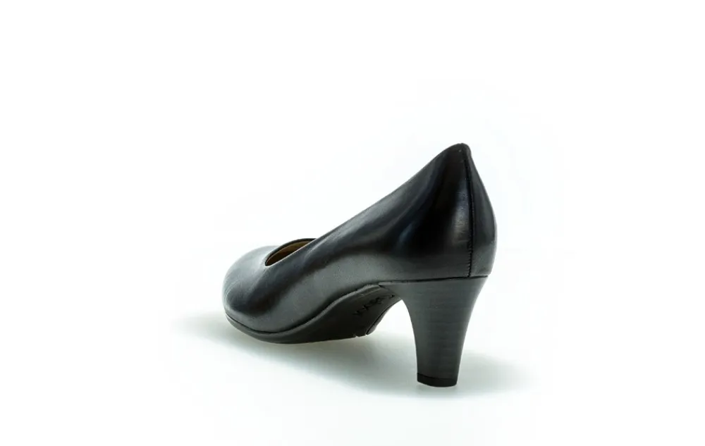 Outlet Skind Pumps, , 42 Dame Højhælede Sko
