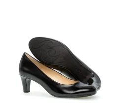 Outlet Skind Pumps, , 42 Dame Højhælede Sko