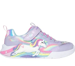 Skechers S-Lights Unicorn Chaser Sneakers, , 29-Børn Sko & Sneakers