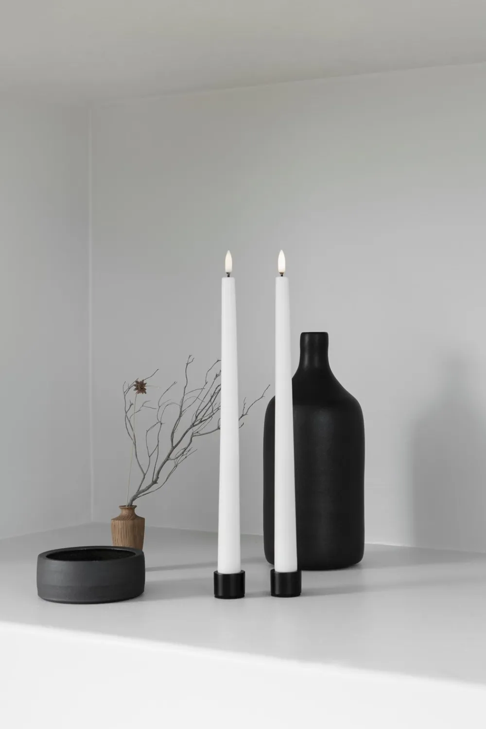 Uyuni Slim LED 2-pak Kronelys,- Lysestager & Lys|Led Lys