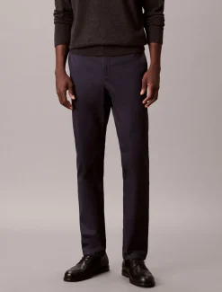Calvin Klein Slim Sateen Chino Bukser, , W33/L32- Bukser & Chinos