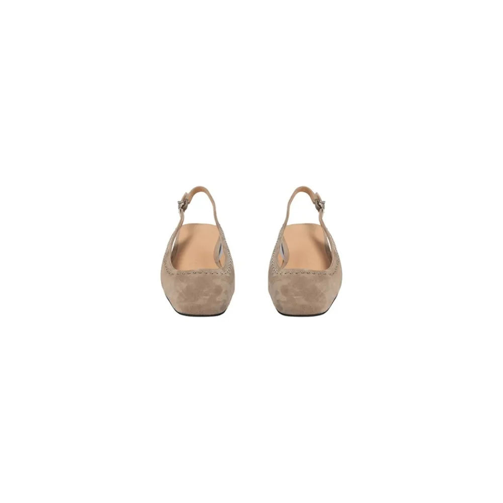 Slingback Ballerinasko, , 38 Dame Flade Sko|Ballerinaer