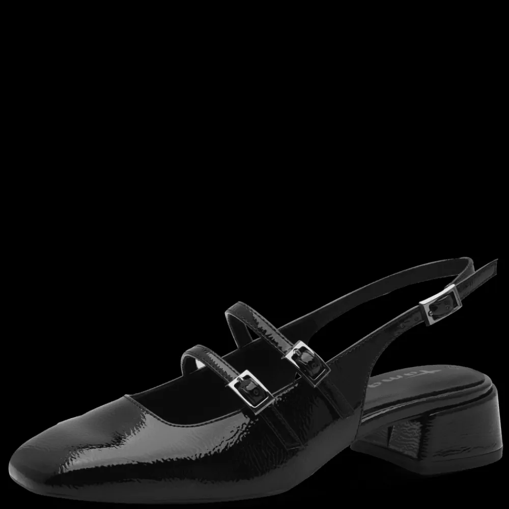 Tamaris Slingback Pumps, , 38-Dame Højhælede Sko
