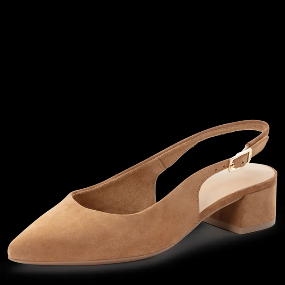 Outlet Slingback Pumps, , 40 Dame Højhælede Sko