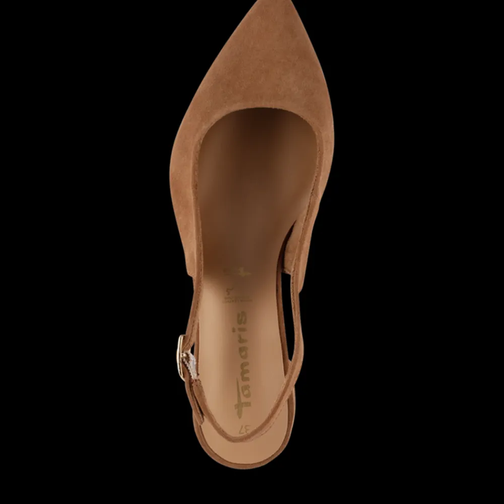 Outlet Slingback Pumps, , 40 Dame Højhælede Sko