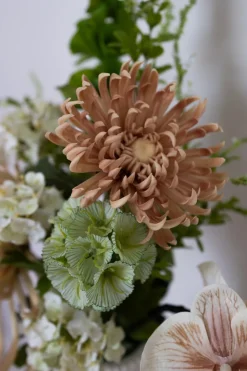 Soft Sand Kunstig Blomsterbuket, Kunstige Blomster