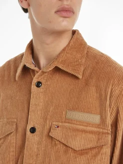 Solid Fløjls Overshirt, , S Overshirts