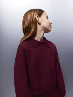 Hot Sonia Polo Strik, , 134-140 cm Børn Strik & Sweatshirts