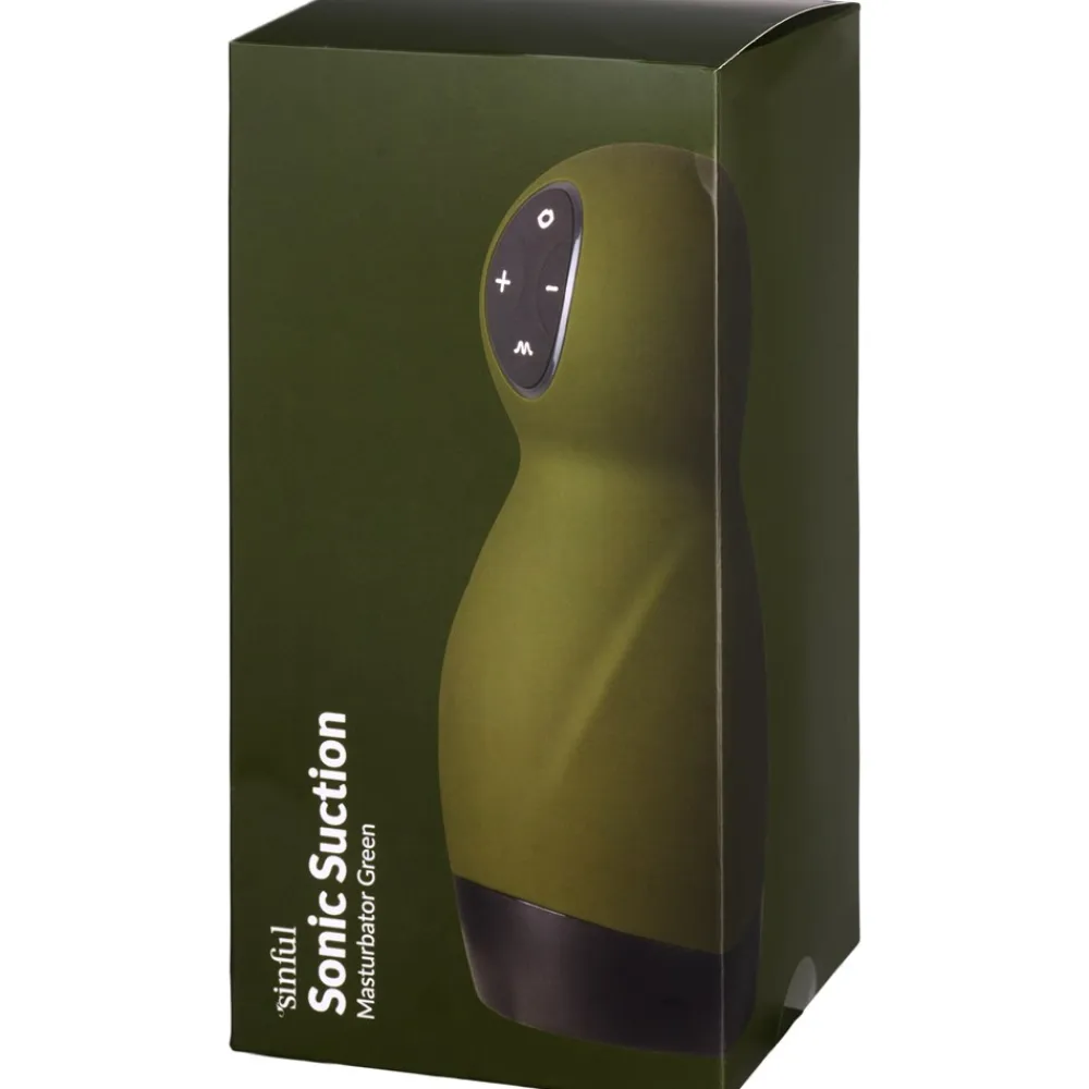 Clearance Sonic Suction Masturbator Sexlegetøj