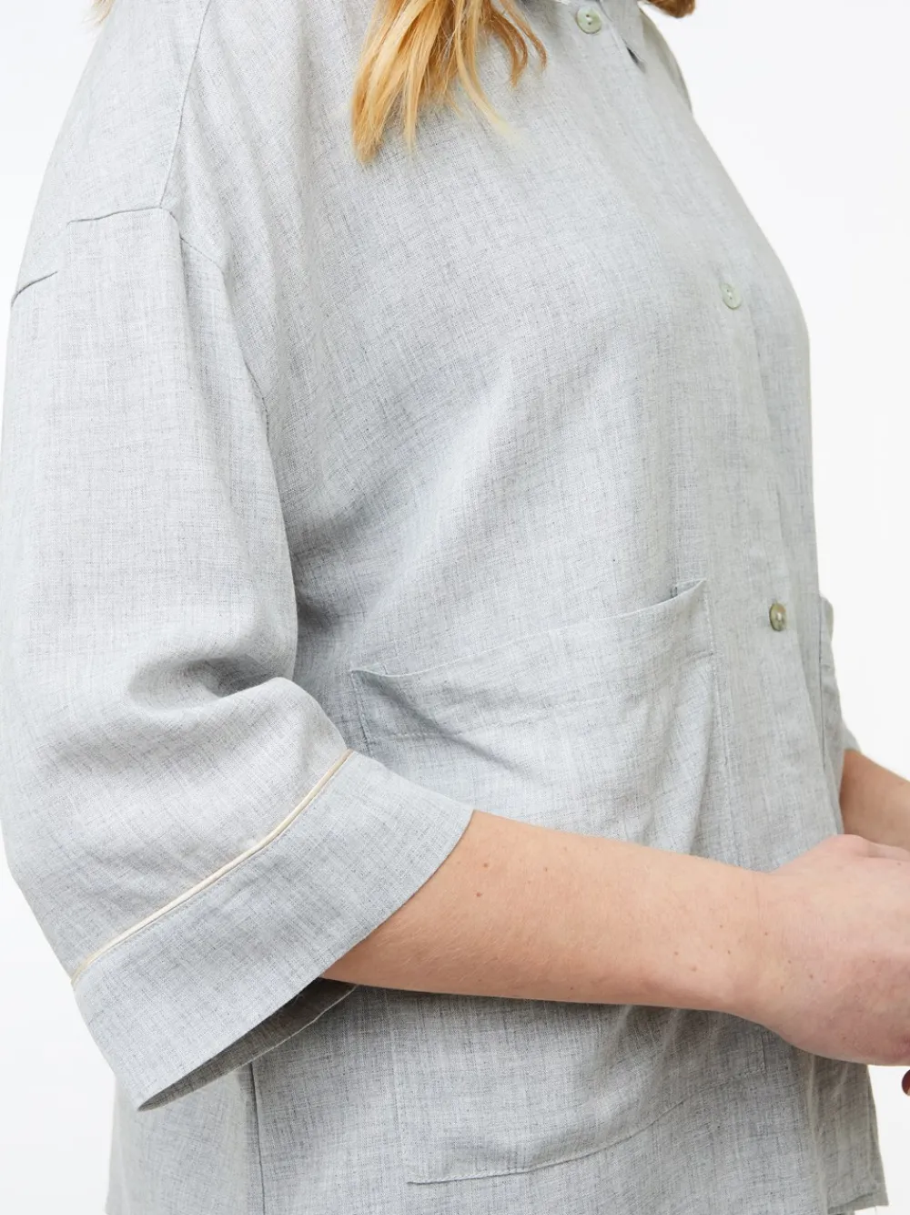 Clearance Sonja Pyjamasskjorte, , XXL Dame Loungewear