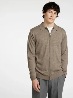 Selected Homme Soren Knit Zip Cardigan, , S- Cardigans
