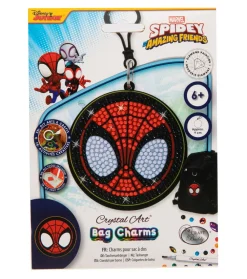 Spider-Man Diamond Painting Badge Børn Kreativ Leg