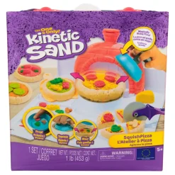 Kinetic Sand Squish Pizza-Børn Kreativ Leg