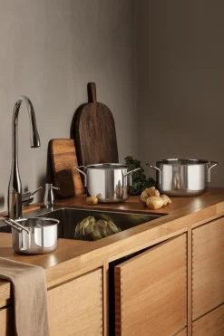 Hot Stainless Steel Gryde, 2,2 L Køkken|Gryder & Pander