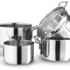 Best Stainless Steel Grydesæt Køkken|Gryder & Pander