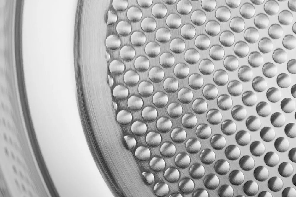 Clearance Stainless Steel Honeycomb Stegepande, Ø28 cm Køkken|Gryder & Pander