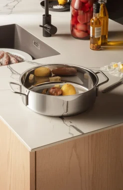Best Stainless Steel Sautergryde, Ø28 cm Gryder & Pander