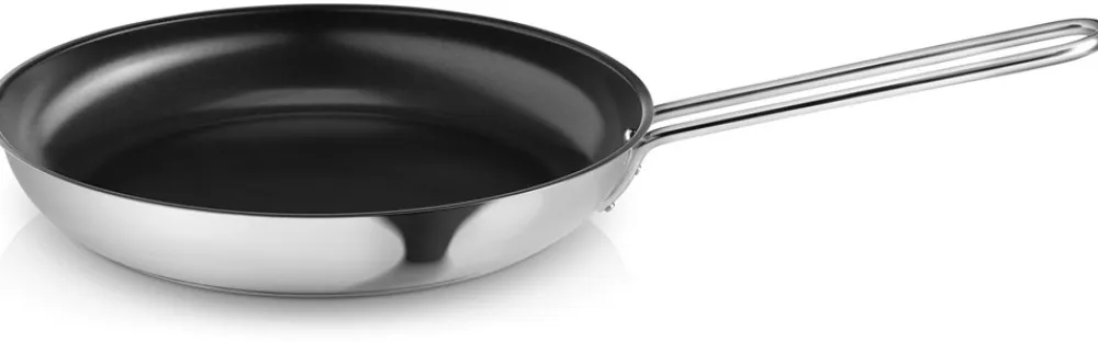 Eva Trio Stainless Steel Slip-Let Stegepande, Ø30 cm- Gryder & Pander