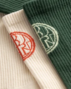 Woodbird Stamp 2-pak Tennissokker, , One Size- Strømper