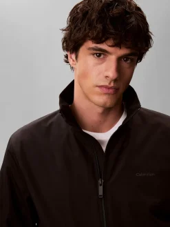 Calvin Klein Stand Collar Windbreaker Jakke, , XL- Jakker & Frakker