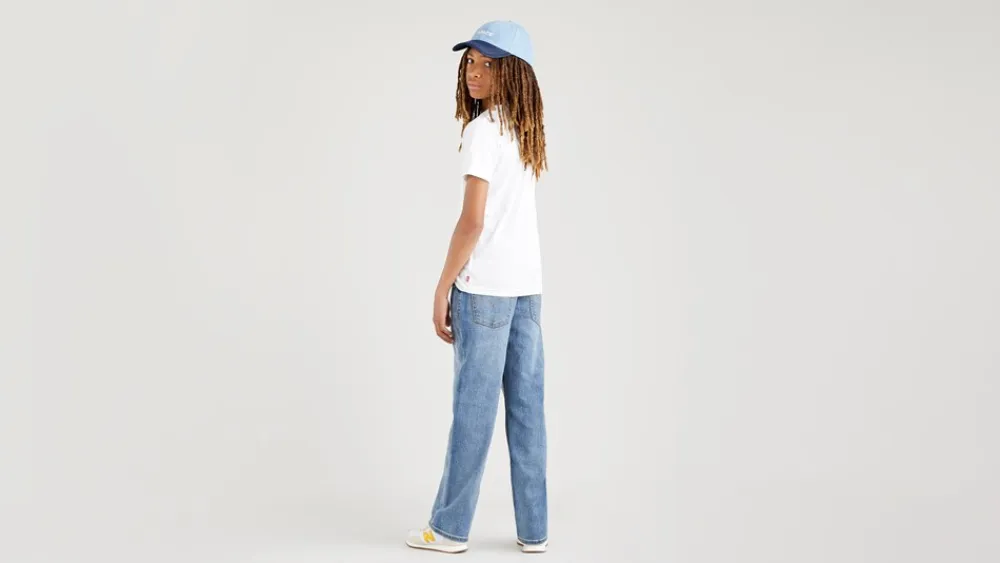 Discount Stay Loose Taper Jeans, , 10 år Børn Jeans