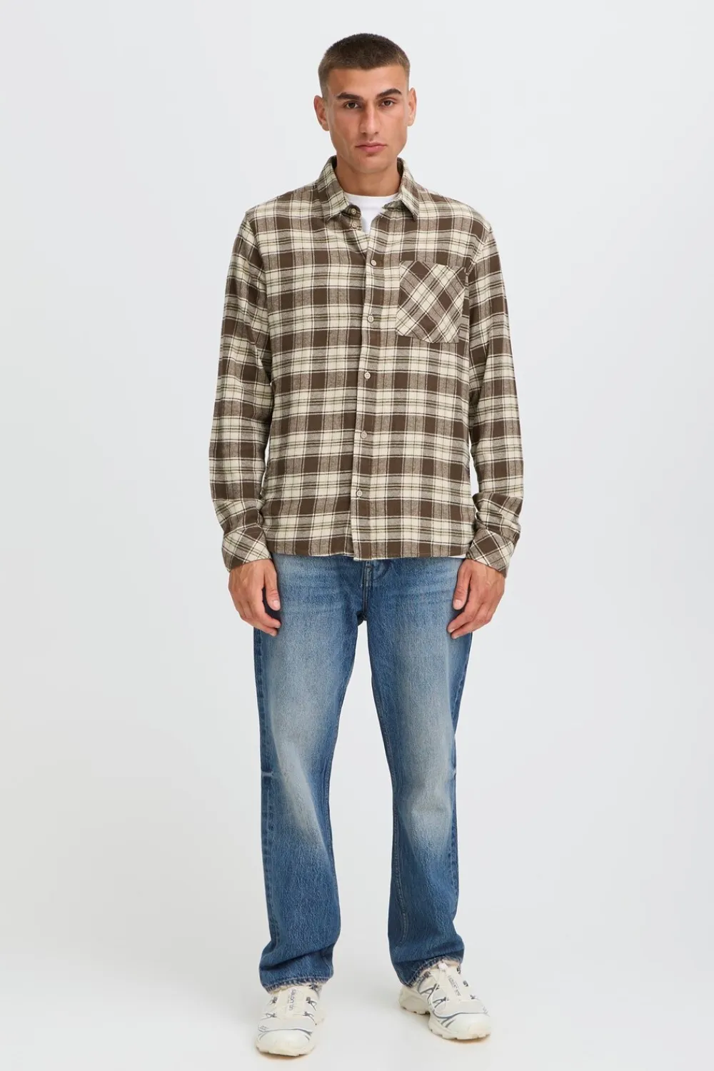 Outlet Steve Skjorte, , L Skjorter