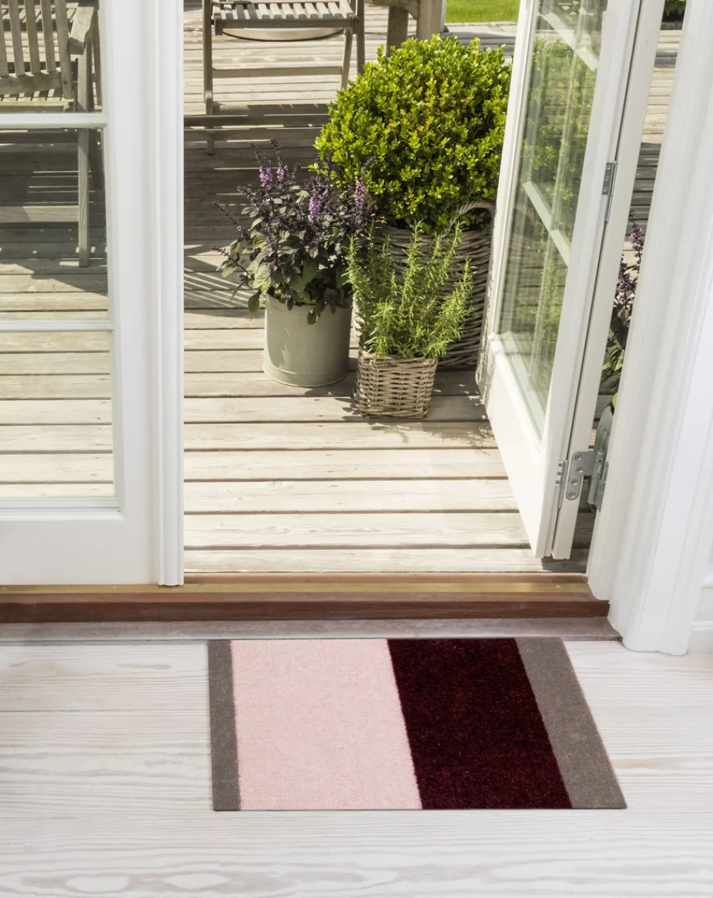 Tica Copenhagen Stripe Horisontal Gulvtæppe, , 40x60 cm- Gulvtæpper|Dørmåtter
