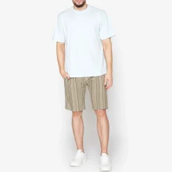 Discount Stripe Shorts, , L Shorts