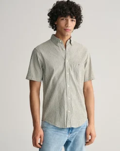 GANT Striped Seersucker Skjorte, , XL- Skjorter