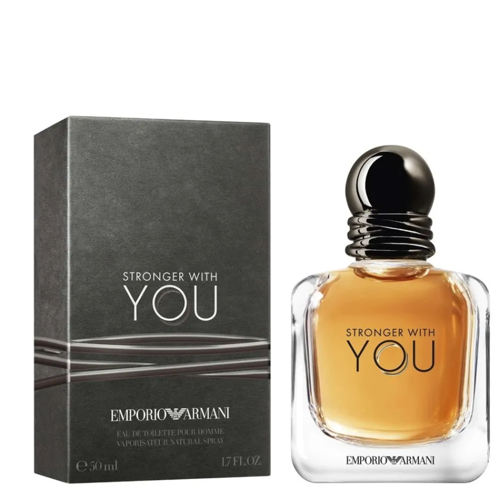 Armani Stronger With You Homme Eau De Toilette, 50 ml- Eau De Toilette|Eau De Toilette