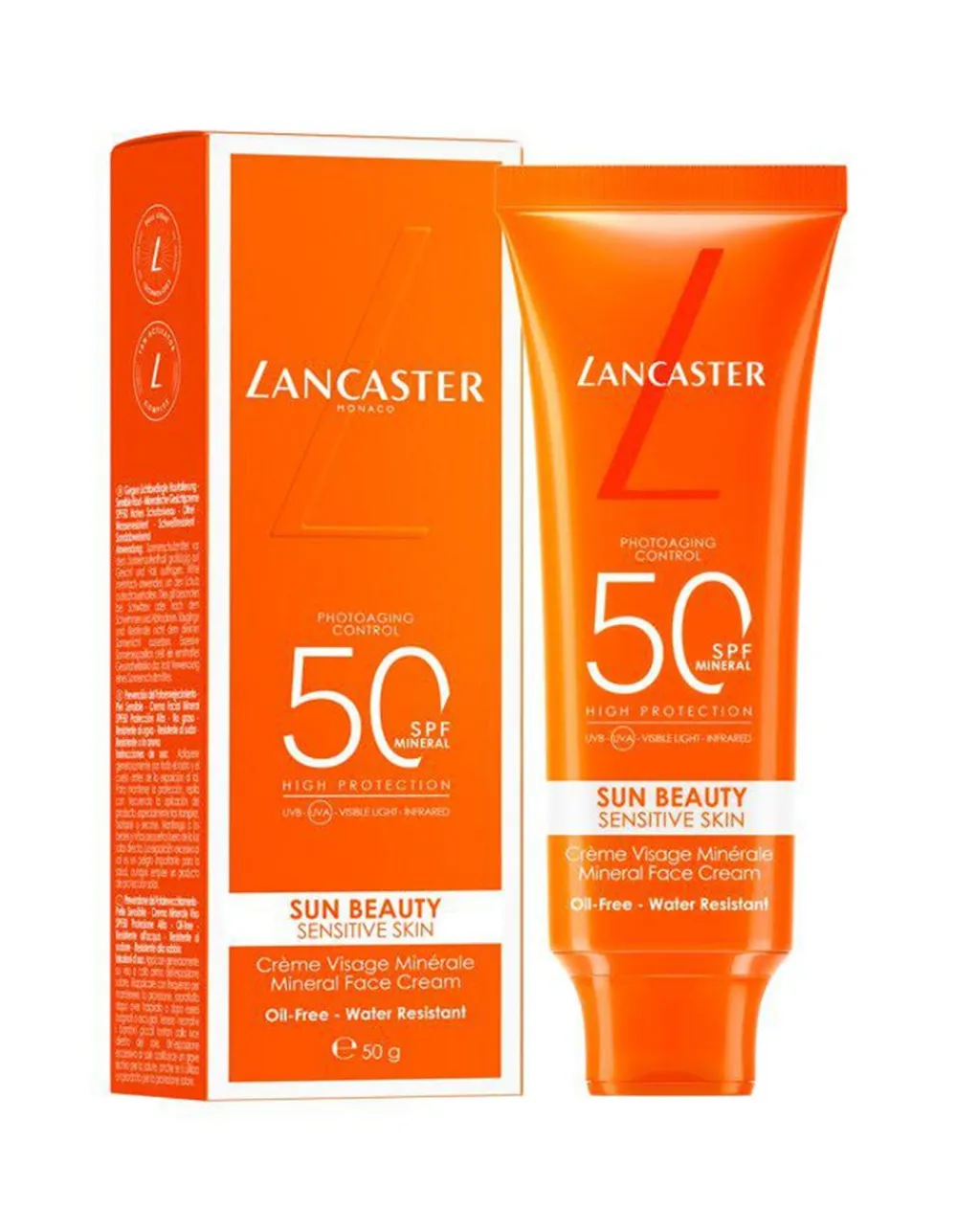 Hot Sun Beauty Sensitive Skin Mineral Face Cream, , 50 ml Solbeskyttelse