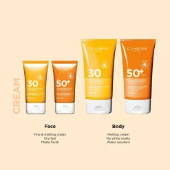 Clarins Sun Body Youth Protecting Solcreme, , 150 ml- Solbeskyttelse