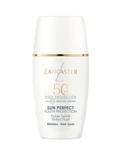 Lancaster Sun Perfect Face Tinted Fluid Solcreme, SPF 50, 30 ml- Solbeskyttelse