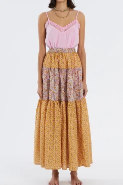 Hot Sunset Nederdel, , XL Dame Nederdele