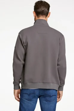 Outlet Superflex Structure Sweat Cardigan, , 4XL Cardigans