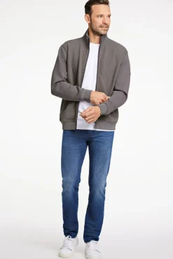 Outlet Superflex Structure Sweat Cardigan, , 4XL Cardigans