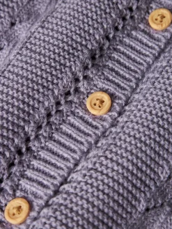 Hot Tandra Knit Cardigan, , 86 cm Børn Cardigans
