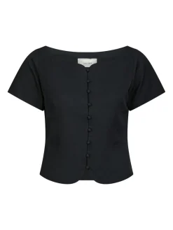 Neo Noir Tango Structure Top, , 40-Dame Bluser & Skjorter