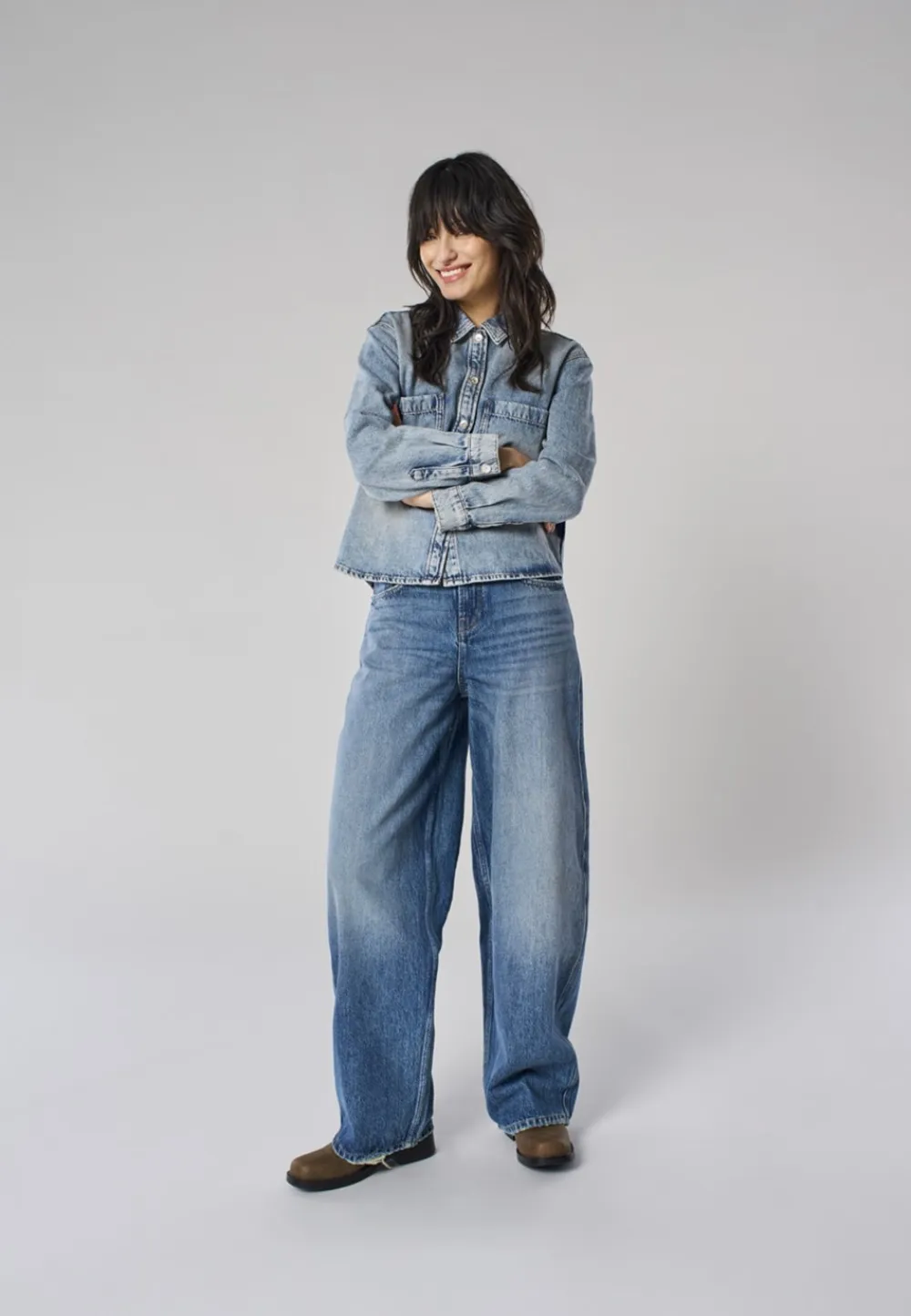 Clearance Taylor Barrel Jeans, , XS/L32 Dame Jeans